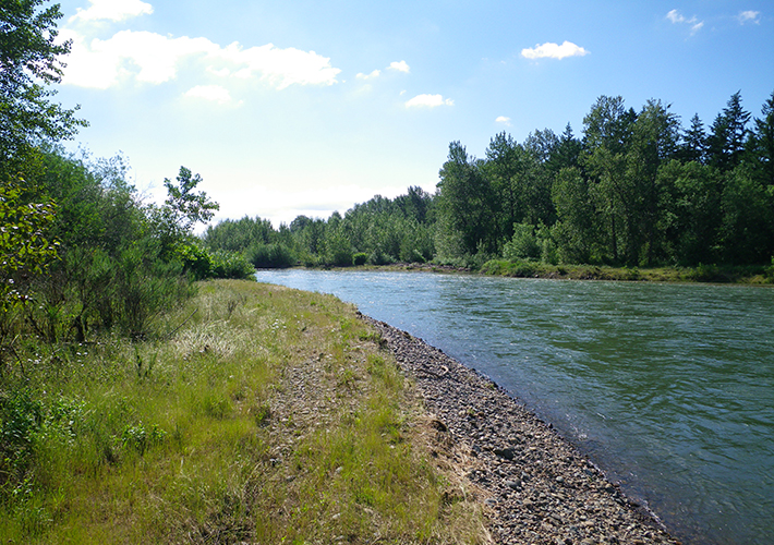 North Santiam River Map